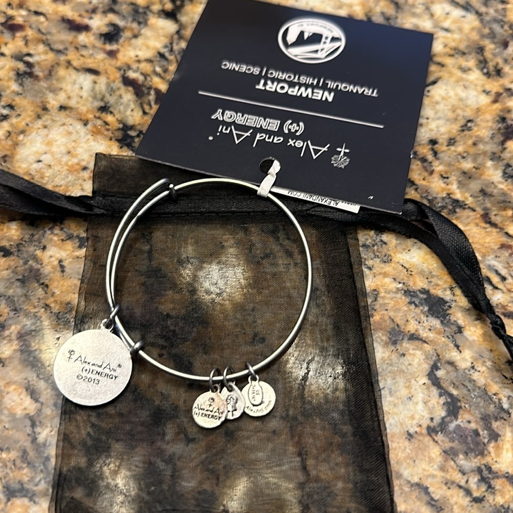 ALEX AND ANI ❤️ NEWPORT ~ TRANQUIL ~ HISTORIC ~SCENIC BRACELET~ NWT - Picture 4 of 6
